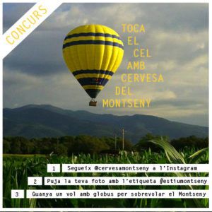 Concurs #EstiuMontseny Instagram Cervesa del Montseny