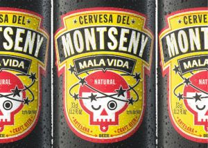 Etiqueta Cervesa Montseny Mala Vida