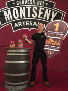 Cervesa Montseny Aniversari, guanyadora Fira Por i Cervesa