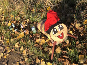 Tióseny, el tió que caga Cerveses del Montseny