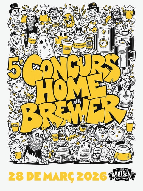 Cinquena edició del Concurs Montseny Home Brewer!