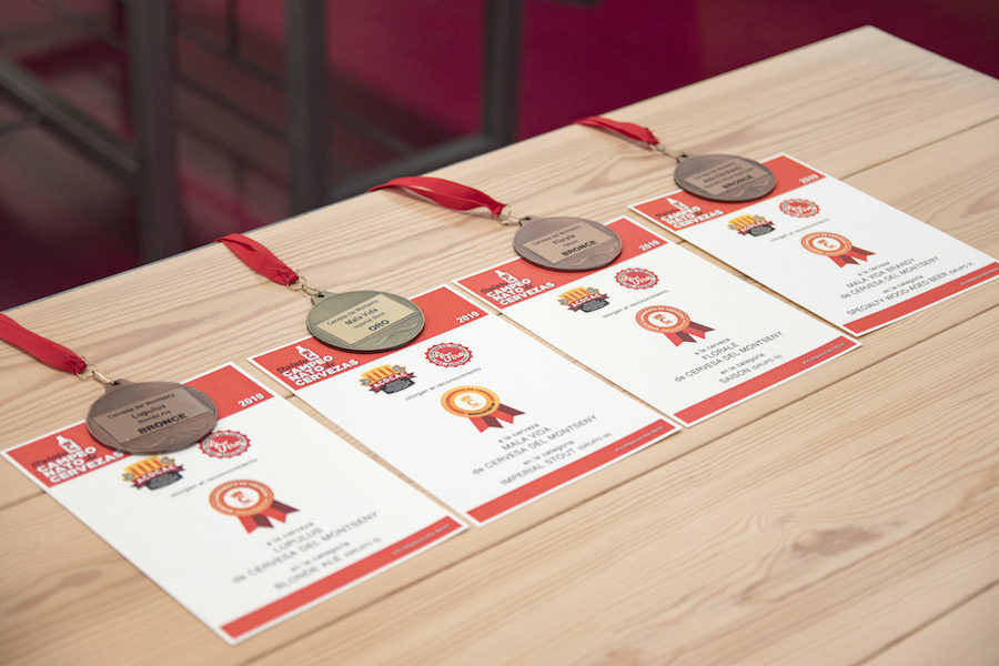 Les nostres cerveses han estat premiades al Campeonato Nacional de Cervezas
