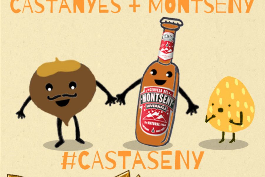 Castanyes + Cervesa Montseny = #CASTASENY