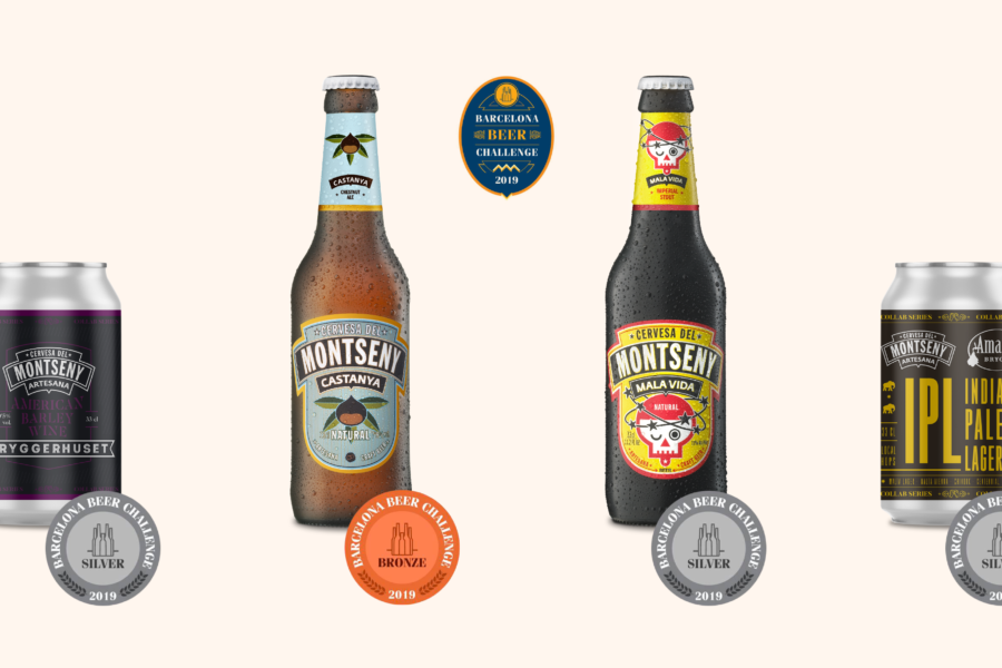 Les nostres cerveses obtenen 4 medalles al Barcelona Beer Challenge